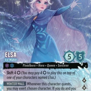 Elsa - Ice Maker (Foil) - Disney Lorcana Promo Cards (DLPC)