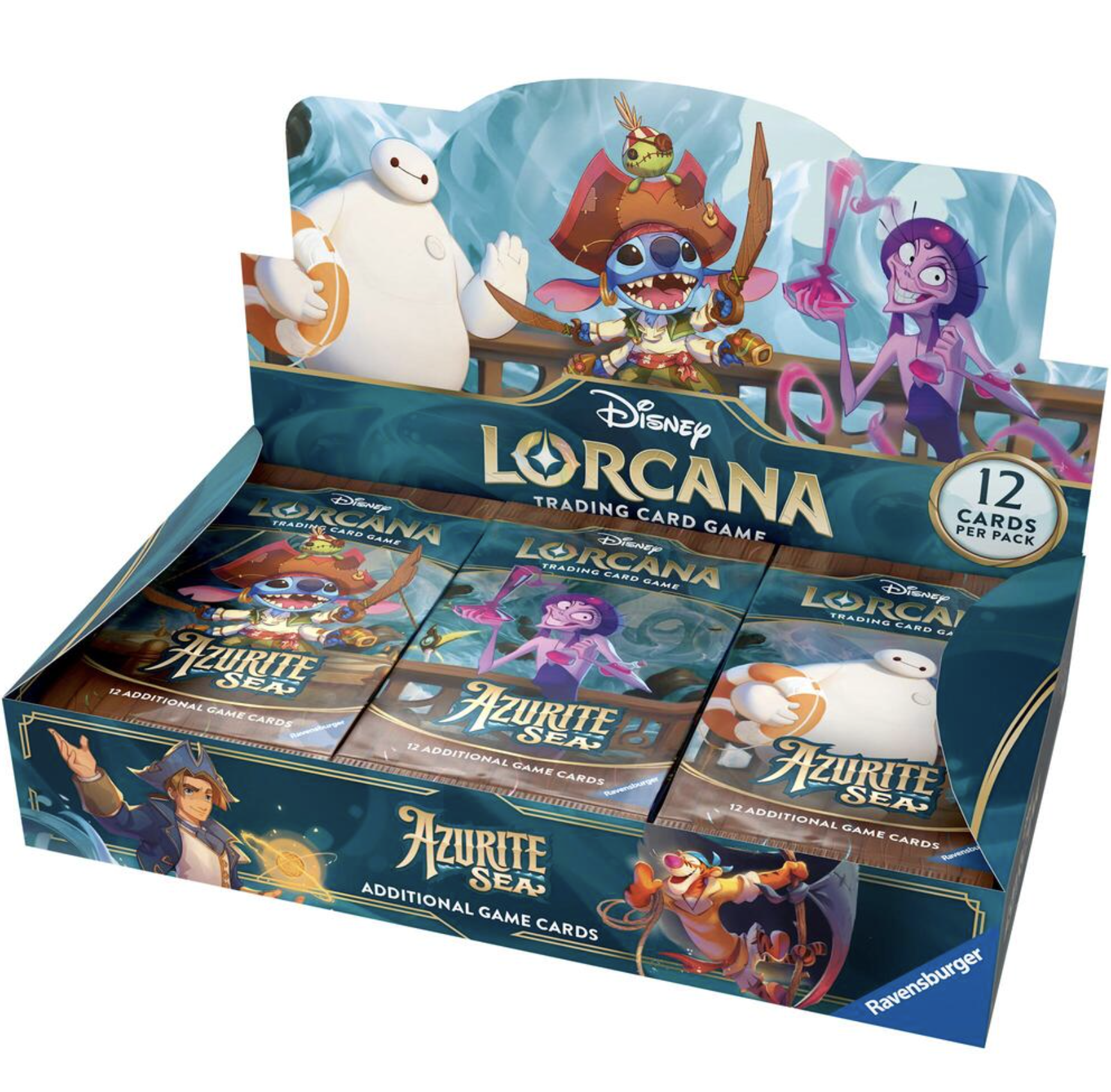 Disney Lorcana: Azurite Sea Booster Box - Azurite Sea (6)
