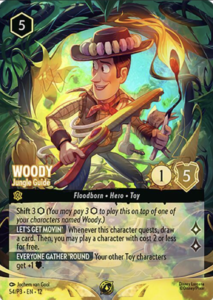 Woody - Jungle Guide (Store Championship) - Disney Lorcana Promo Cards (DLPC)
