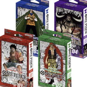 Starter Decks 1-4 [Set of 4] - Starter Deck 1: Straw Hat Crew (ST-01)