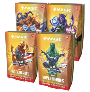 Marvel Super Heroes Commander Deck Case (Collector's Edition) - Commander: Marvel Super Heroes (MSC)