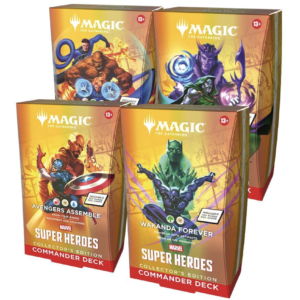 Marvel Super Heroes Commander Deck Case (Collector's Edition) - Commander: Marvel Super Heroes (MSC)