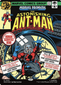 The Astonishing Ant-Man (Borderless) - Marvel Super Heroes (MSH)