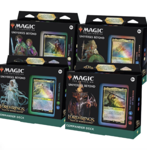 The Lord of the Rings: Tales of Middle-earth Commander Decks [Set of 4] - Commander: The Lord of the Rings: Tales of Middle-earth (LTC)