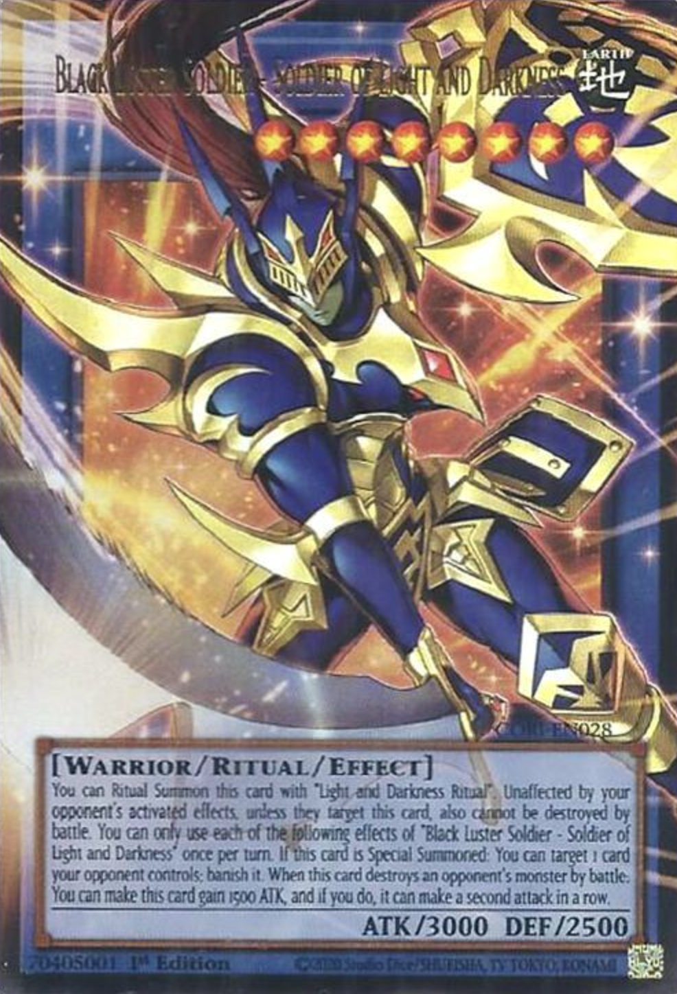 Black Luster Soldier - Soldier of Light and Darkness (Extended Art, Chaos Origins)