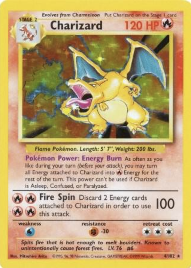Charizard - Base Set (BS)