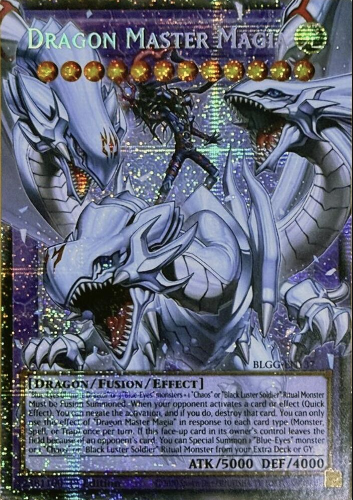 Dragon Master Magia (Starlight Rare) - Battles of Legend: Glorious Gallery (BLGG)