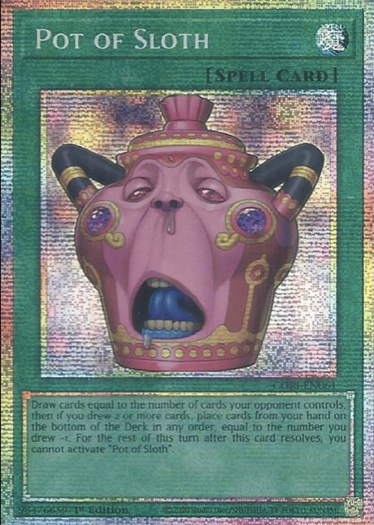 Pot of Sloth (Starlight Rare, Chaos Origins)