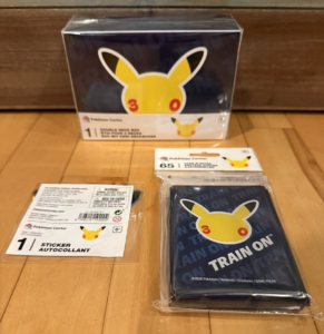 Pokémon Center TCG 30th Anniversary Celebration Deck Box & Card Sleeve Pack