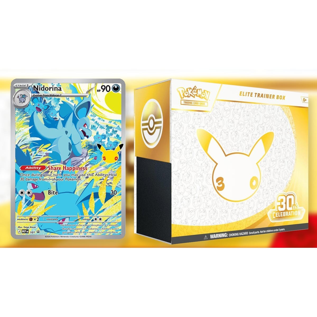 Pokémon TCG 30th Celebration Elite Trainer Box