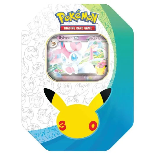 Pokémon TCG 30th Celebration Pokémon ex Tin – Sylveon