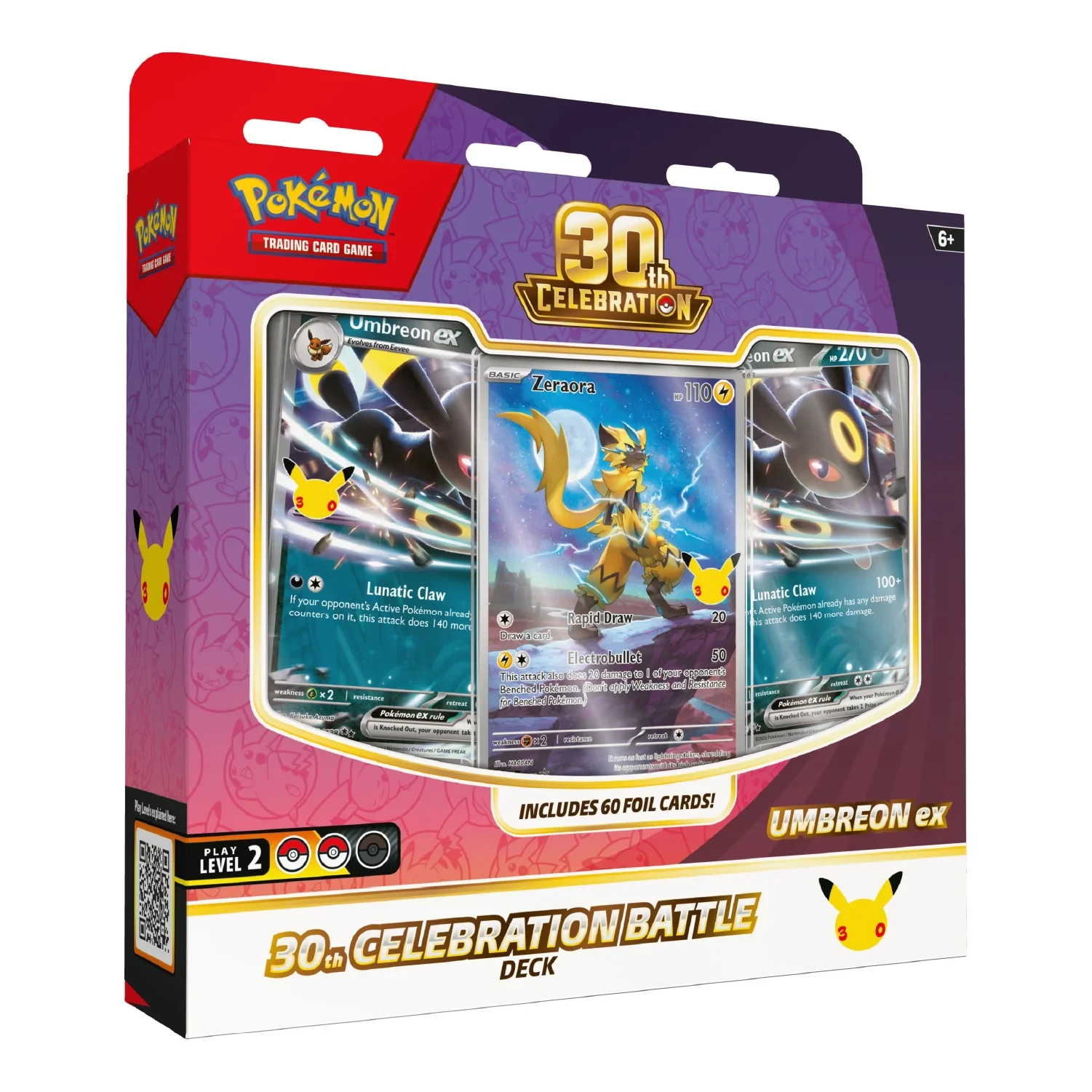 Pokémon TCG 30th Celebration Umbreon EX Deck