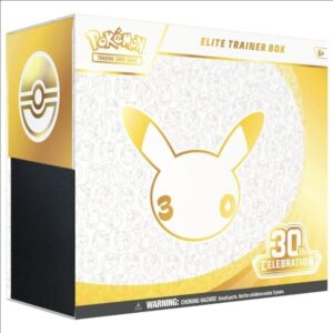 Pokémon TCG 30th Celebration Top Trainer Box