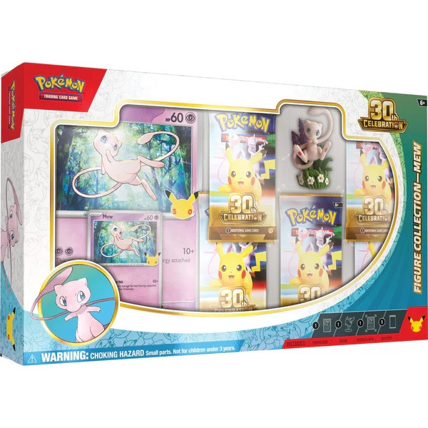 Pokémon TCG 30th Celebration Mew Figure Collection
