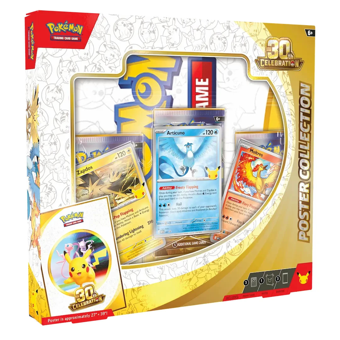 Pokémon TCG 30th Celebration Poster Collection